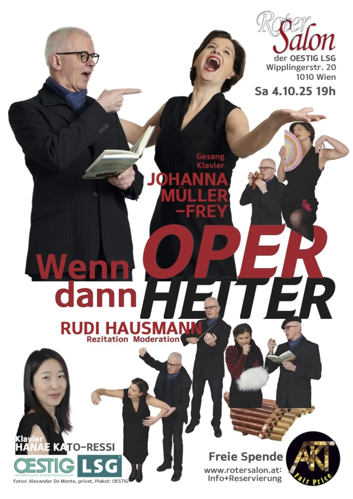 Opern 4 Musikkabarett Wien, 4.10.25: WENN OPER DANN HEITER - Der Opern ...