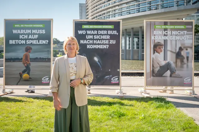 Grüne Niederösterreich starten die Kampagne „Antworten statt Mauern“. | Foto: Die Grünen NÖ