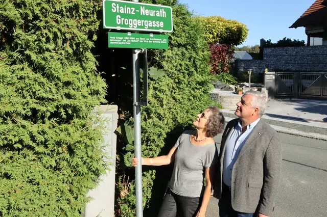 Lokalaugenschein in der Groggergasse, einer Nebenstraße zur Engelweingartenstraße | Foto: Gerhard Langmann