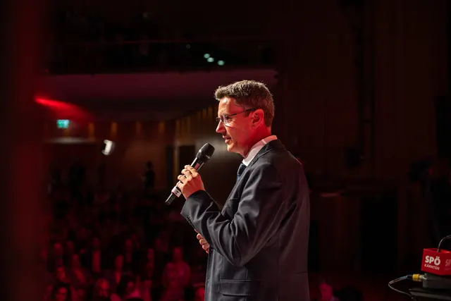 Ungewohnt angriffslustig: Daniel Fellner | Foto: SPÖ Kärnten/Jannach