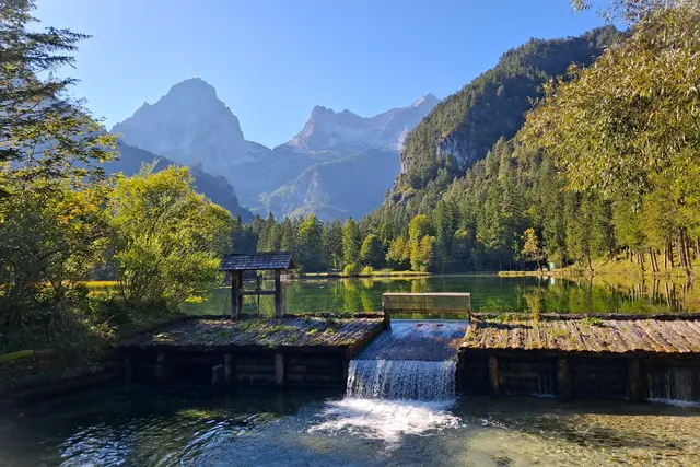 SCHIEDERWEIHER/ Hinterstoder.
Immer noch ein schöner, romantisch gelegener Ort
den wir gerne besuchen.