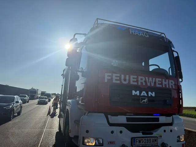 Am 19. September 2025 ereignete sich auf der A1 bei Haag ein Auffahrunfall zwischen zwei Pkw. | Foto: DOKU NÖ