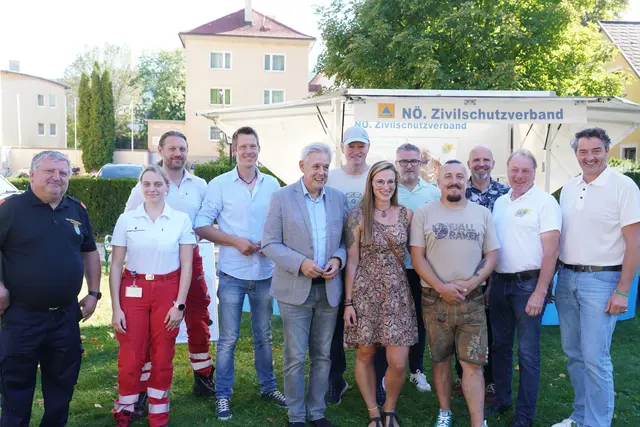 Das Fest der Gemeinschaft &amp; Sicherheit war gut besucht und der Zusammenhalt der Region stand im Vordergrund.
