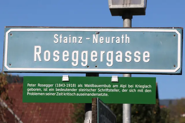 Peter Rosegger war ein Fixpunkt in den Schulbüchern | Foto: Gerhard Langmann