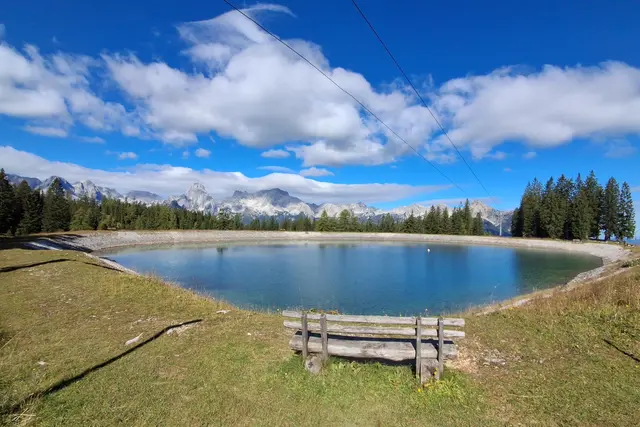 Der HUTTERER Speichersee.