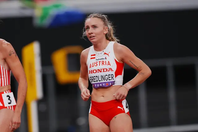 Bei ihrem WM-Debüt scheiterte Caroline Bredlinger vom Laufteam Burgenland Eisenstadt nur knapp am erhofften Traum Halbfinale.  | Foto: ÖLV / Sonia Maleterova