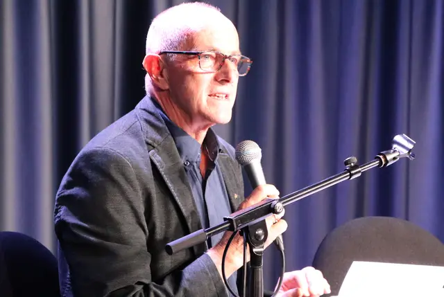 Einmal nicht Präsentator, sondern Lektor - Peter Nöhrer | Foto: Gerhard Langmann