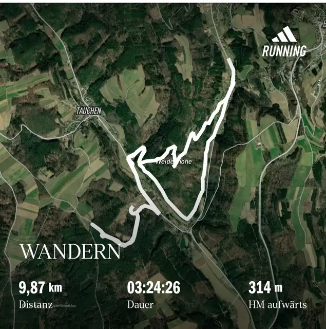 Mein Wanderweg | Foto: Gold Michaela