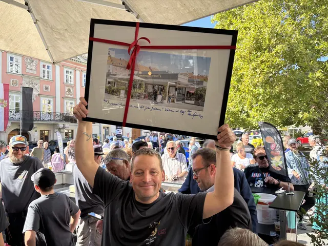 Das Geschenk der Stadt. | Foto: Zezula