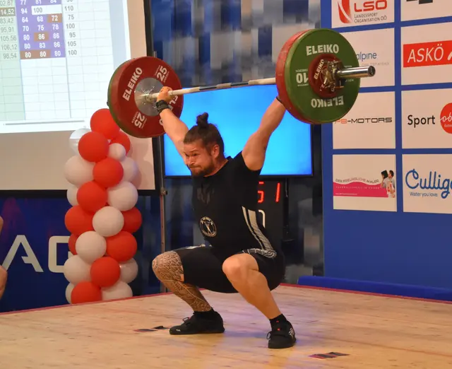 Lukas Zwicklhuber (ESV Wels) überzeugte im ersten Nationalliga Finale um Platz 5 mit drei neuen Bestmarken.

Foto: Conny Högg