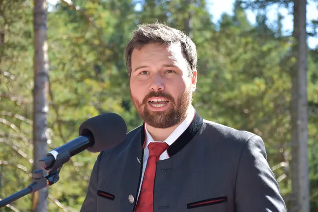 Fand die richtigen Worte: Serlesbahnen-GF Leonhard Rasinger | Foto: Kainz