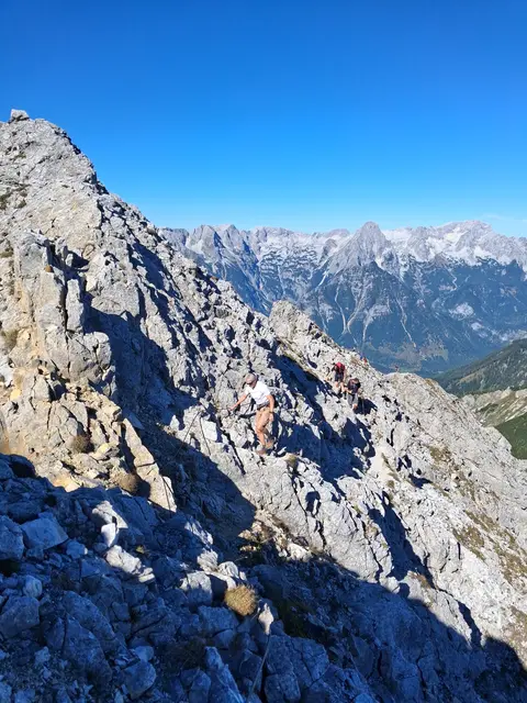 Am Weg zum Schrocken.