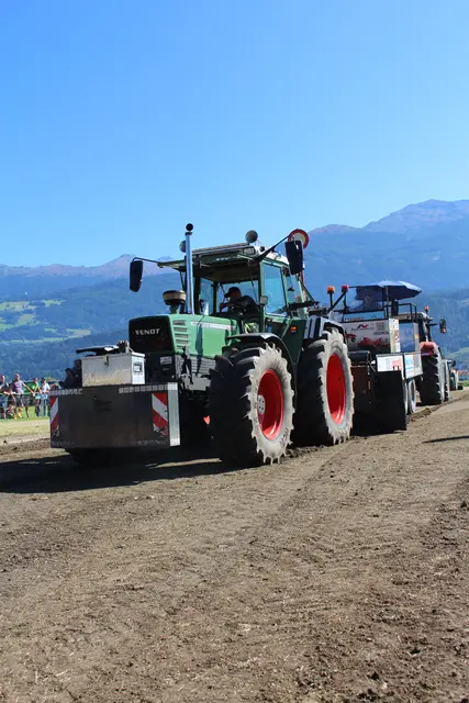 Das Traktor-Pulling war ein besonderes Highlight.