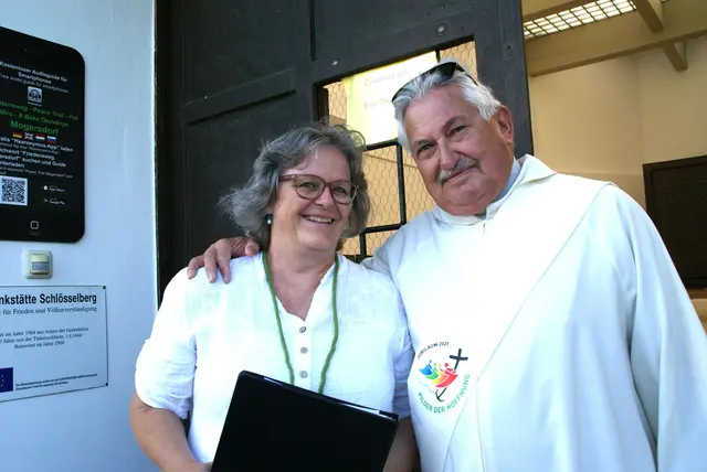 Anita Würkner und Diakon Erich Miksits | Foto: Anna Maria Kaufmann