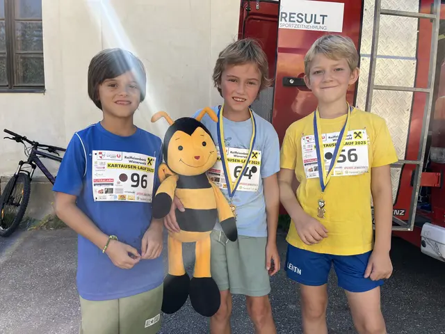 Unter den jüngsten Teilnehmern: Jakob und Julian Inthal, Valentin Bläuel | Foto: Franziska Führer
