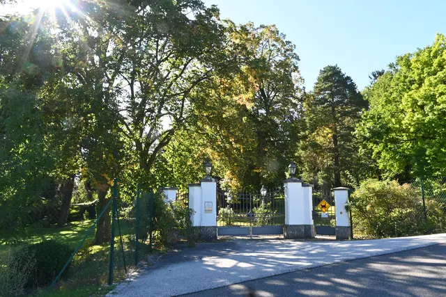 Einfahrtstor zum Schloss