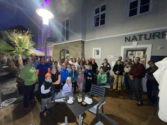 In Lockenhaus hieß es: Earth Night - Licht aus für eine ganze Nacht. | Foto: Vanessa Wittmann 
