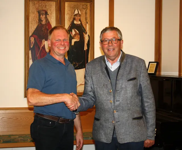 Ferdinand Rehrl (links) und Rupert Lehenauer. | Foto: Michael Neureiter