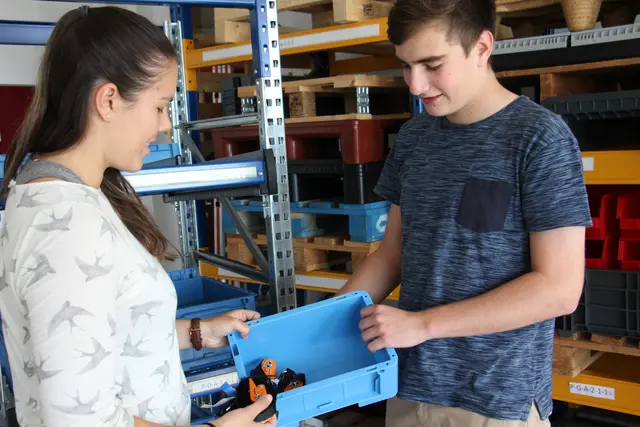 Es gibt wieder viele neue Lehrberufe - so auch Brief- und Paketlogistik. | Foto: BS Ried