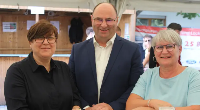 Bürgermeister Ernst Oroszlan freute sich über die gute Gesellschaft. 