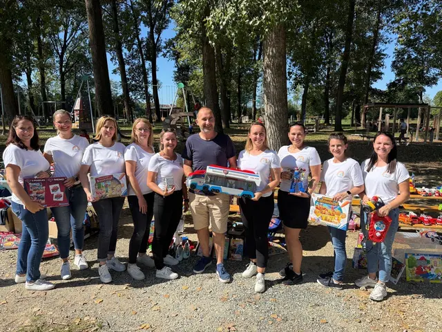 Das EKIZ Großpetersdorf veranstaltete erstmalig einen Kinderflohmarkt. | Foto: Olivia Kaiser