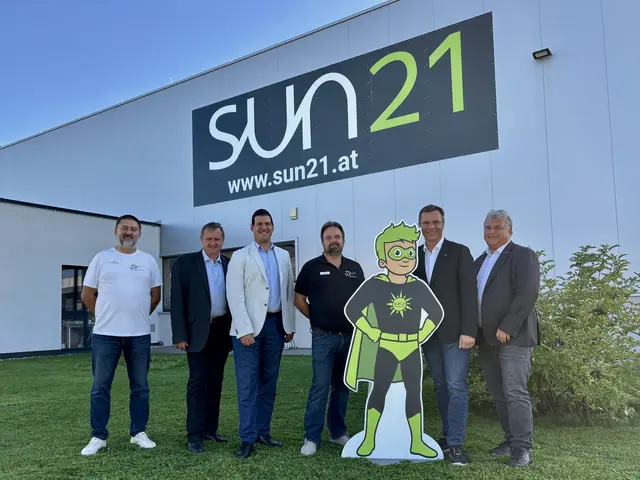 Zdenko Miklendin, Hermann Stich, Dominic Litzka, BEd
Manuel Urbanek, Gernot Wiesinger, Klaus Kaweczka.  | Foto: SUN21