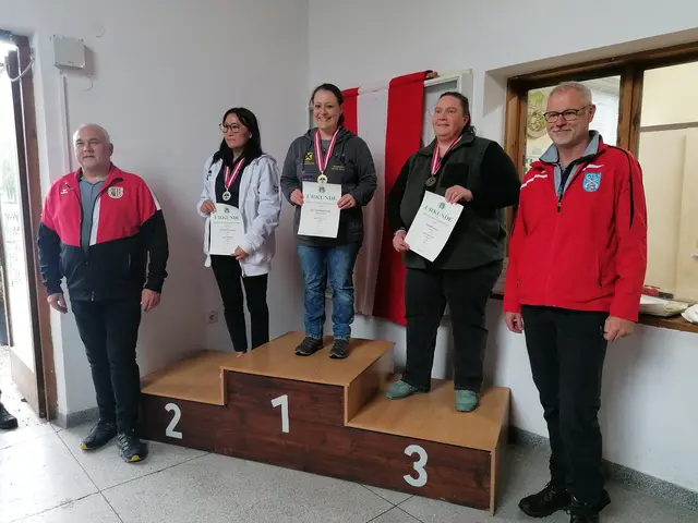 Bei der Siegerehrung | Foto: Jäger und Schützengilde Union Raika Waidhofen/Thaya