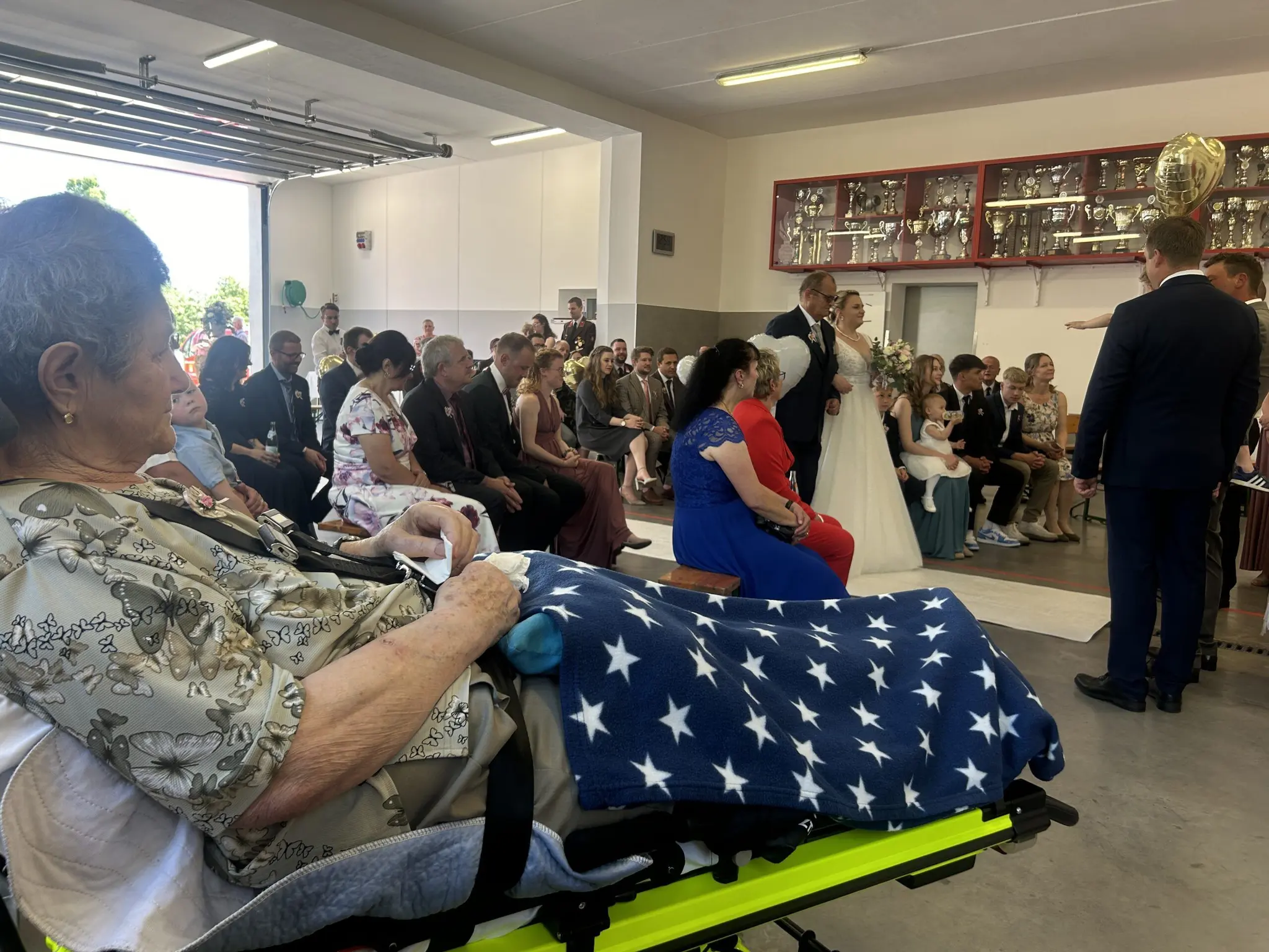 When wishes come true: Rolling angels bring seriously ill grandmother to ...