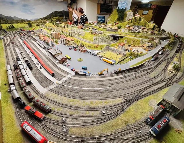 Die Modellbahnanlage konnte am Wochenende besucht werden. | Foto: Kogler