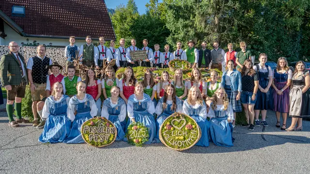 Immer mit dabei sowohl am Verköstigungsstand als auch Teil des Kulturprogrammes ist die überaus aktive Landjugendgruppe St.Margareten im Rosental. | Foto: Dieter Arbeiter 
