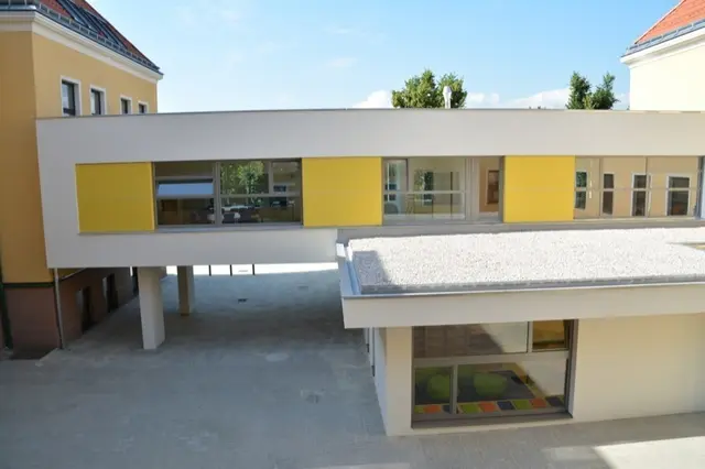 In der Steinfeld-Volksschule gelten eigene Kleiderwünsche. | Foto: Santrucek