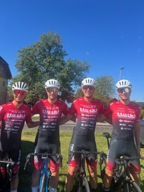 v.l.: Christian Oberngruber, Rene Pammer, Florian Bauer, Daniel Oberngruber | Foto: Franz Hackl