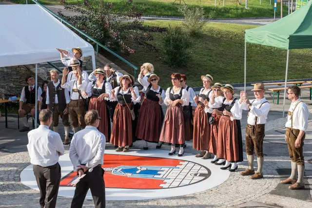 Auch Chöre aus der Nachbarschaft schauten beim fest vorbei. | Foto: Singgemeinschaft Feistritz/Drau