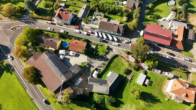 Den Übungsort aus der Vogelperspektive im Überblick | Foto: Fabian Saric