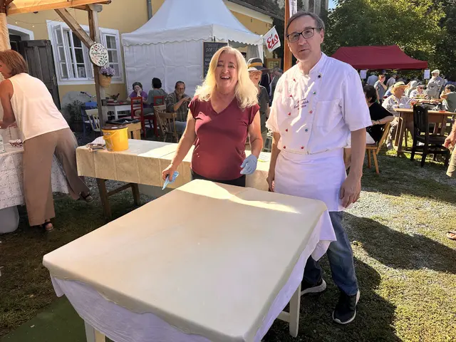 Hier wurde Apfelstrudel gemacht  | Foto: Lisa Stöckl