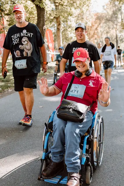 Sportliche Inklusion: Das Gemeinsame stand wieder im Vordergrund. | Foto: Mario Sudy