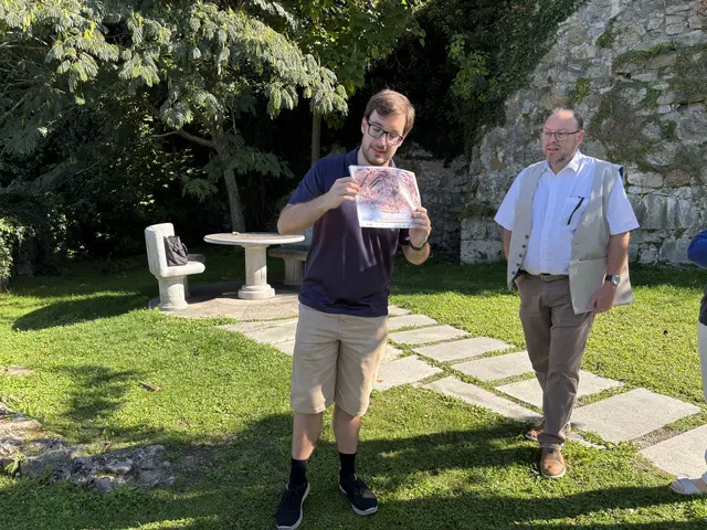 Die äußere Burg beherbergte Wirtschaftsbauten und die Burgkapelle. Zum Beispiel war im Bereich der heutigen Landesmusikschule eine Rüst- und Waffenkammer, danach ein Getreidelager, und am Ende der Gasse die Burgkapelle | Foto: MeinBezirk/Michelle Bichler