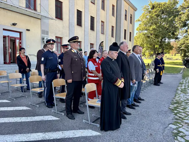 Feierlich wird der Traditionstag begangen. | Foto: MeinBezirk/Birgit Bachhofner