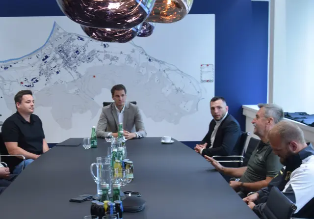 Sportgespräch im Stadtamt Wörgl. | Foto: Schwaighofer