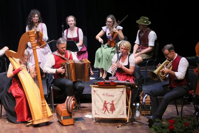 Am Samstag begeisterten "4 Klang" das Publikum in Erl. | Foto: Sepp Kitzbichler