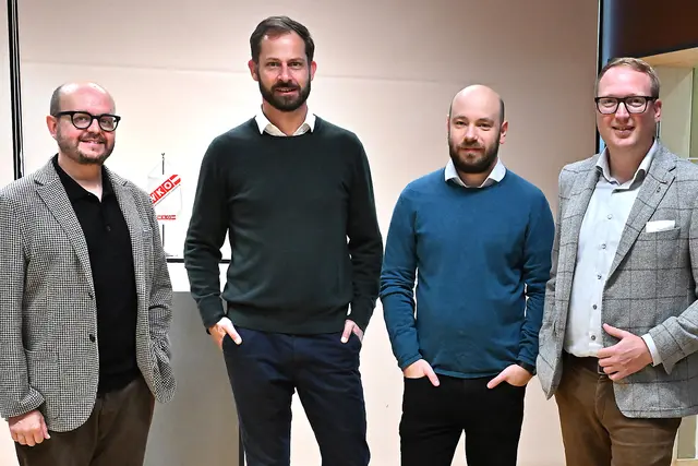 Wolfgang Pastl, Klaus Lindinger, Christoph Döberl, Tobias Luger, v. l.  | Foto: Wolfgang Kunasz-Herzig