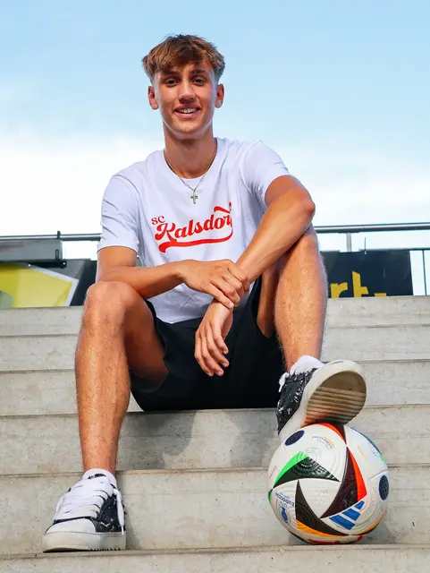 Ex-Sturm-Talent Yanis Traun hat beim SC Kalsdorf voll eingeschlagen. | Foto: SCK