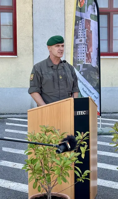 Oberst Raimund Wrana, stellvertretender Kommandant des Militärkommandos Burgenland | Foto: MeinBezirk/Birgit Bachhofner