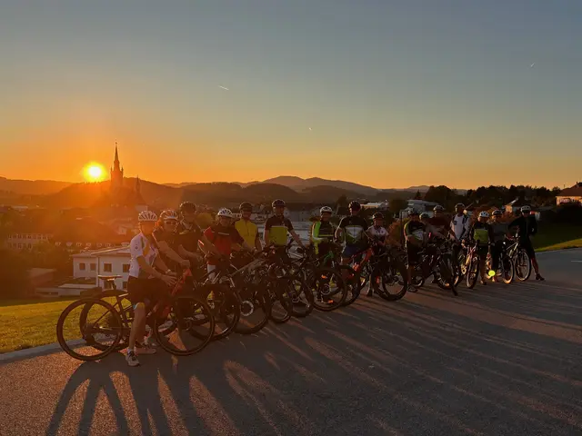 Beim gemeinsamen Radausflug wurde ein Zeichen für umweltfreundliche Mobilität und gelebten Klimaschutz gesetzt. | Foto: Stadtgemeinde Rohrbach-Berg