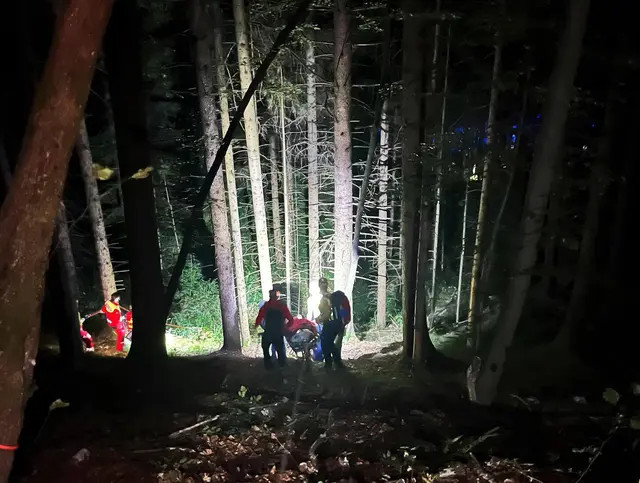 In einem sehr steilen Gelände rutschte der Mann aus und konnte sich anschließend nicht mehr orientieren. | Foto: Bergrettung Villach