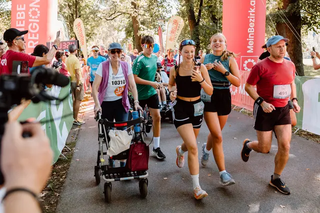 Am Samstag ging die bereits fünfte Auflage des Grazer Inklusionslaufs über die Bühne. | Foto: Mario Sudy