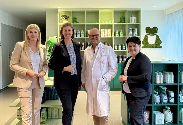 Tanja Graf, Barbara Eibinger-Miedl, Alexander Polster, Katharina Seywald. | Foto: WB Salzburg