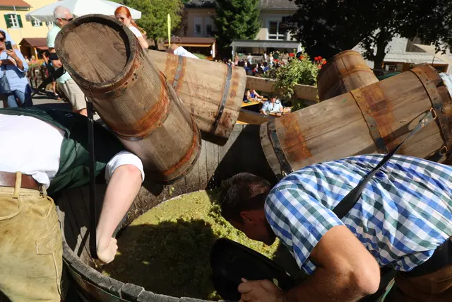 Die traditionellen Weinfeste sind Highlights im Veranstaltungskalender. | Foto: Gemeinde Klöch