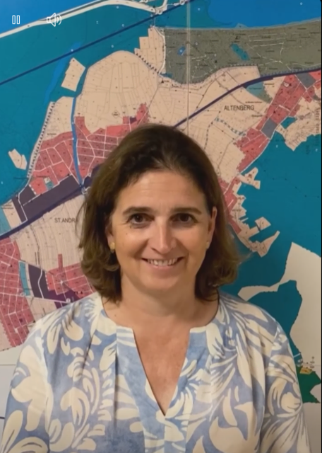 Bürgermeisterin Susanne Kittinger über die WebCity App. | Foto: Marktgemeinde St. Andrä-Wördern