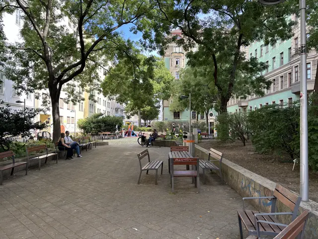 Natur, Schatten, Sitzgelegenheiten – der Kühnplatz ist einfach gemütlich. | Foto: Nathanael Peterlini/MeinBezirk